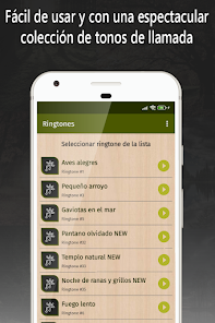 Captura 2 tonos de naturaleza y sonidos android