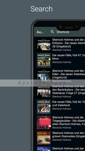 Android application Audiobookify screenshort