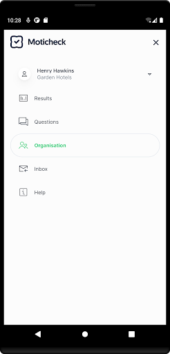 Android application Moticheck screenshort
