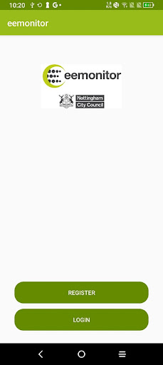 Android application eemonitor screenshort