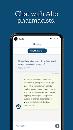 Alto Connect Screen 2