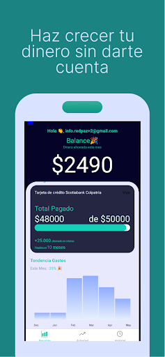 Android application Undebtme - Paga tus deudas screenshort