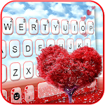 Cover Image of डाउनलोड Heart Love Tree Keyboard Theme  APK