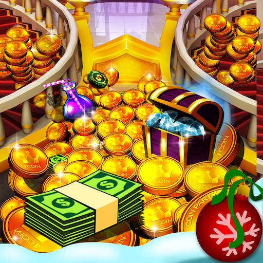 Princess Gold Coin Dozer Party  Icon