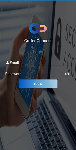 Android application CofferConnect screenshort