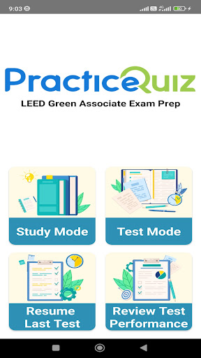 Android application LEED Green Associate Exam Prep screenshort