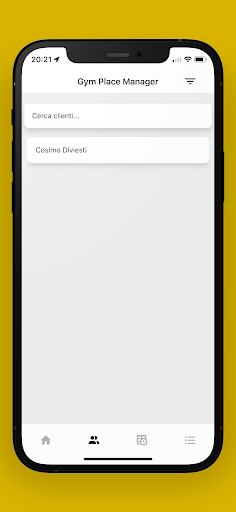 GymPlace Manager Screen 3
