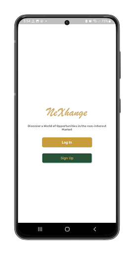 Android application Nexhange screenshort