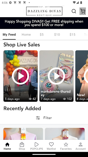 Screenshot of Dazzling Divas