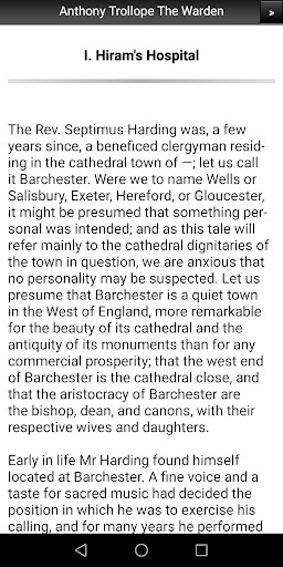 Anthony Trollope - The Warden Screen 3