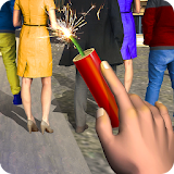 VR Bang Fireworks 3D New Year icon