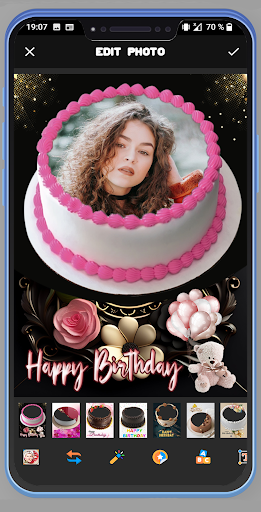 Name Photo On Birthday Cake Screen 3