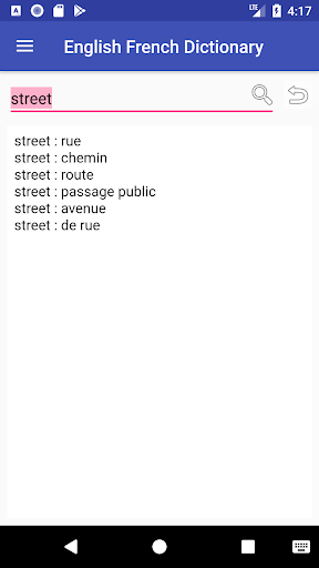 English French Dictionary