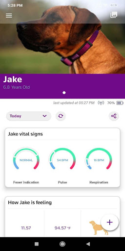 PetPace - Monitor Pets' Health Screenshot 1 - AppWisp.com