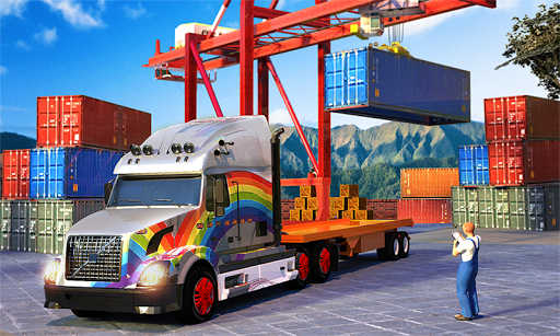 Euro truck driver cargo transport drive simulator 1.4 screenshots 3