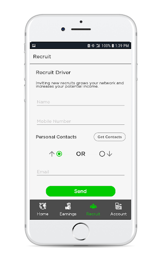 RideShare Screen 2
