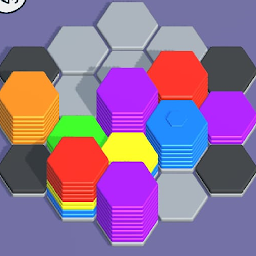 hexa stack-sorting games