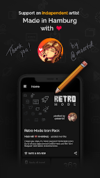 Retro Mode - Icon Pack (Light)