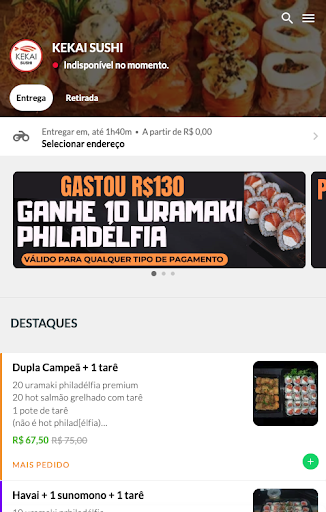 Kekai Sushi Screen 3
