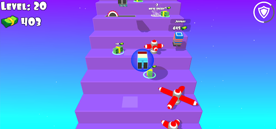 Pixel Man Run:игра с прыжками