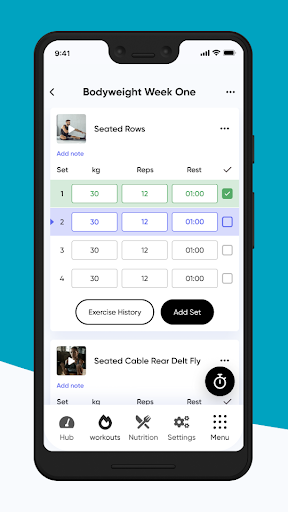 AllFit Gym Screen 2
