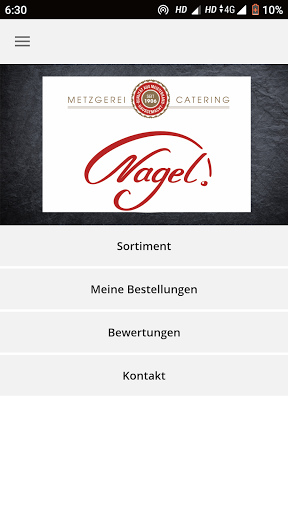 Metzgerei Nagel Screen 2