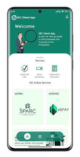 Android application SEC Check App screenshort