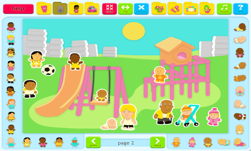 Android application Sticker Book 1 screenshort