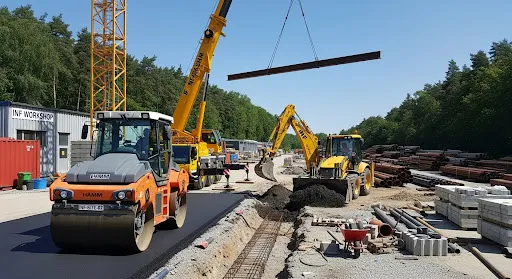 Railway Construction: JCB 2025