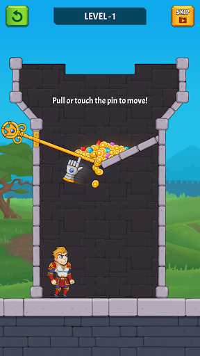 Android application Rescue Challenge-Hero Pull Pin screenshort