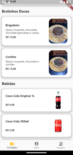 Android application KiPizza Aracaju screenshort