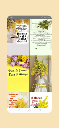 Android application Festa della Donna 2024 screenshort