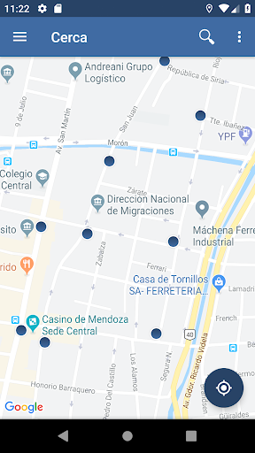 Android application Cuando Arriba? Empresa Maipú screenshort