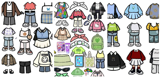 Baixar Toca Boca Paper Doll Ideas para PC - LDPlayer