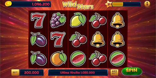 Android application Wild Stars Slot screenshort