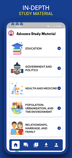 Screenshot of Learn Sociology: Social Master