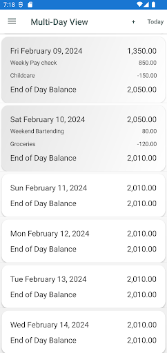 4C Budget Screen 2