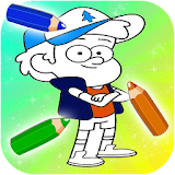 Gravity Coloring Game For Dipper icon