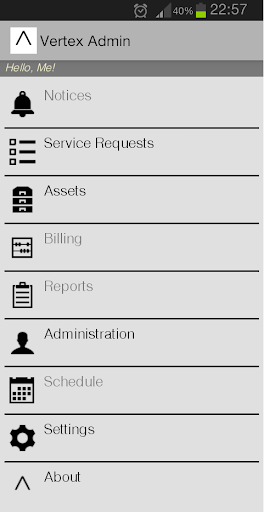 Vertex Admin Screen 2