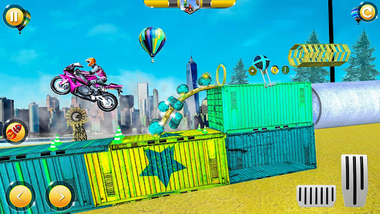 Bike Stunts Track Racing‏ 2 APK + Mod (Unlimited money) إلى عن على ذكري المظهر