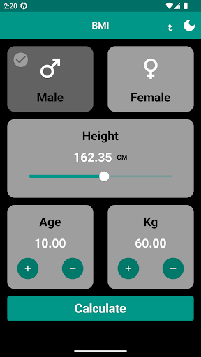 Body Mass Index BMI Calc