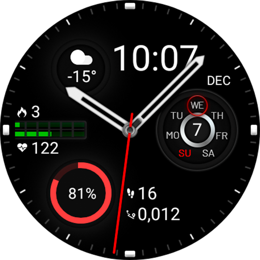 Hybrid Minimal v3 Watchface