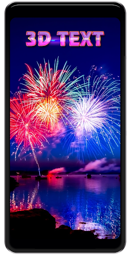 3D Text on Photo Screen 2