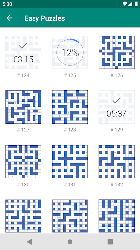 Fill-In Crosswords 3