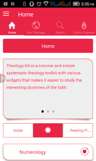 Android application Theology Kit screenshort
