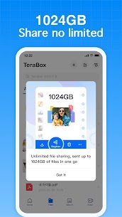 Terabox MOD APK: Cloud Storage Space (Premium Unlocked) 3