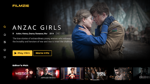 Screenshot of Filmzie – Movie Streaming App