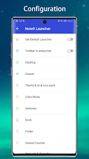 Cool Note20 Launcher for Galaxy Note,S,A -Theme UI 8.4 APK screenshots 8