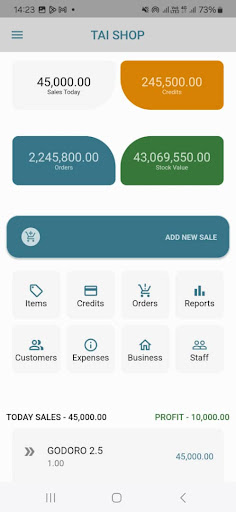 TaiPOS Screen 2