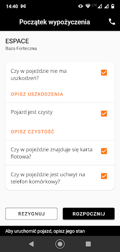 Weź Auto Screen 3